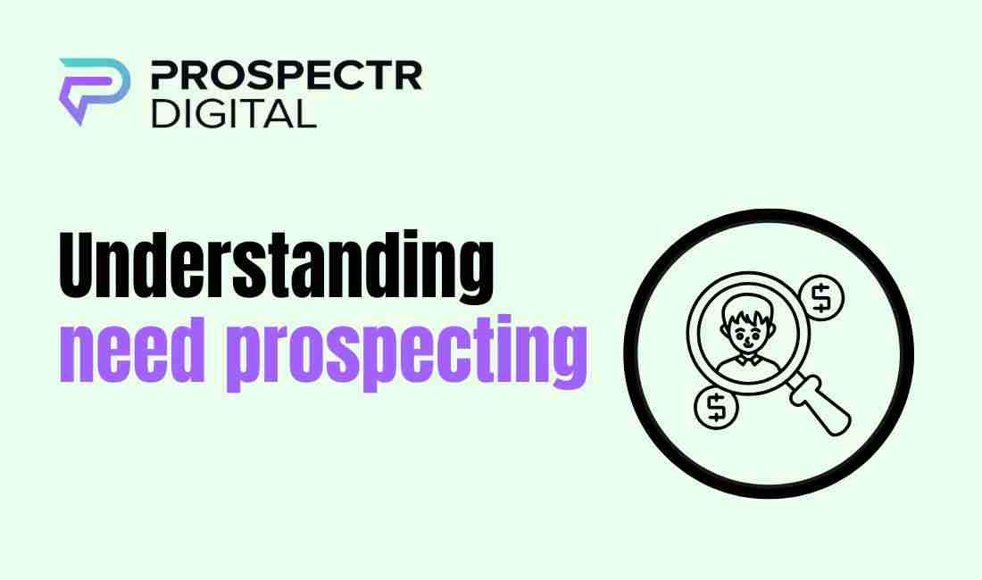 Understanding need prospecting